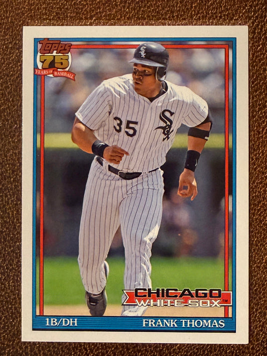 Frank Thomas - 2026 Topps Series 1 - 1991 Insert - White Sox