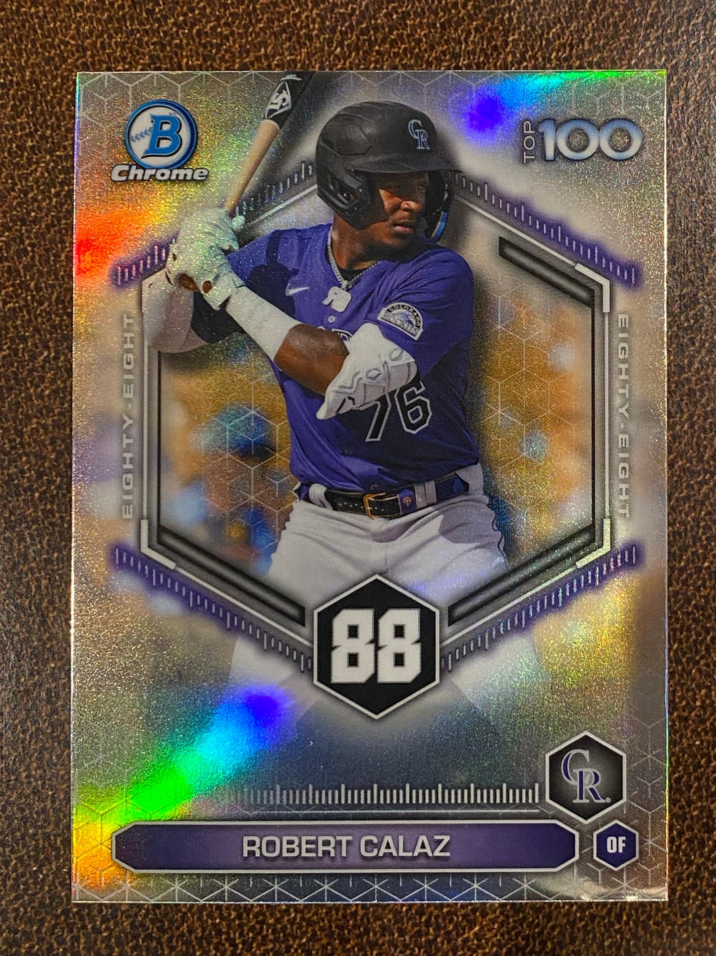 Robert Calaz - 2026 Bowman - Scouts Top 100 Insert - Rockies