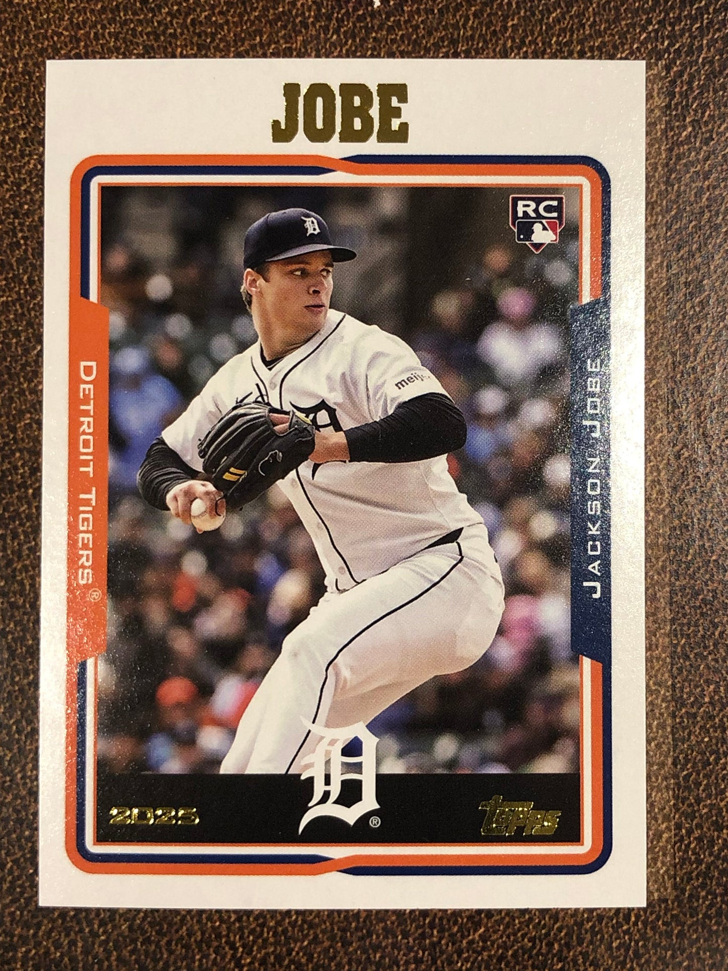 Jackson Jobe - 2025 Topps Archives - Base - Tigers