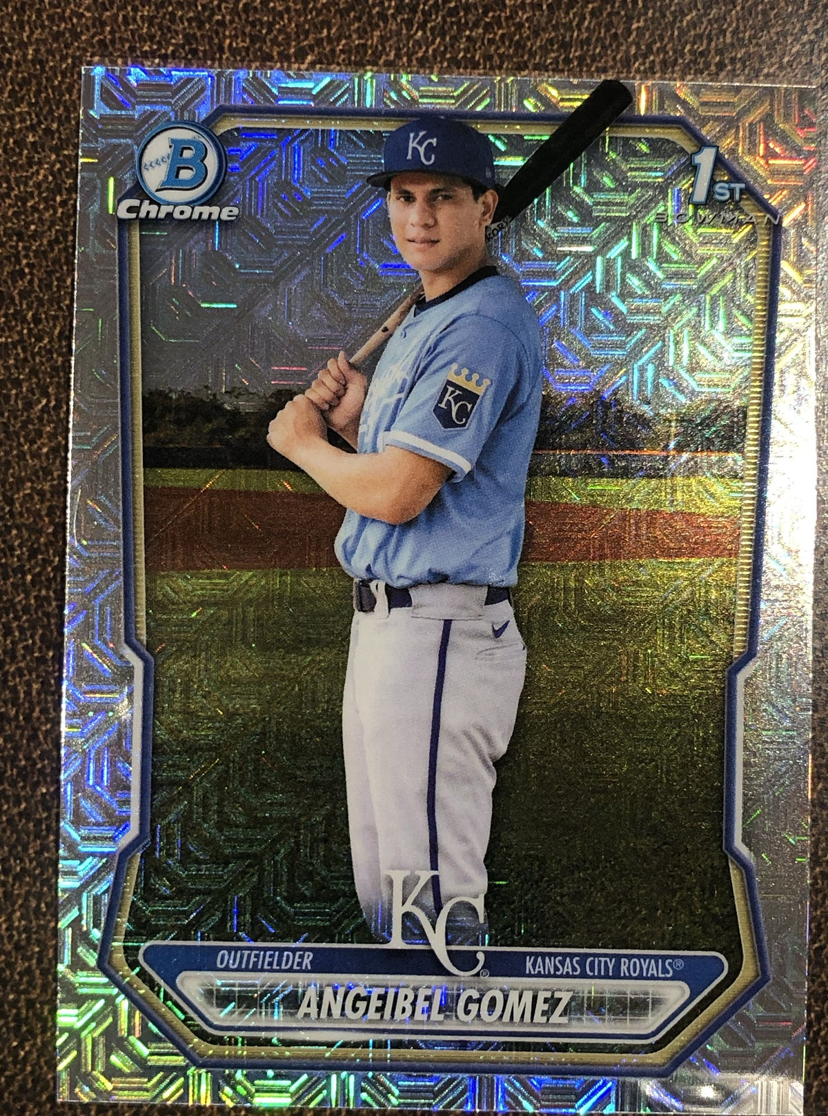 Angeibel Gomez - 2026 Bowman Chrome - 1st Bowman MOJO - Royals