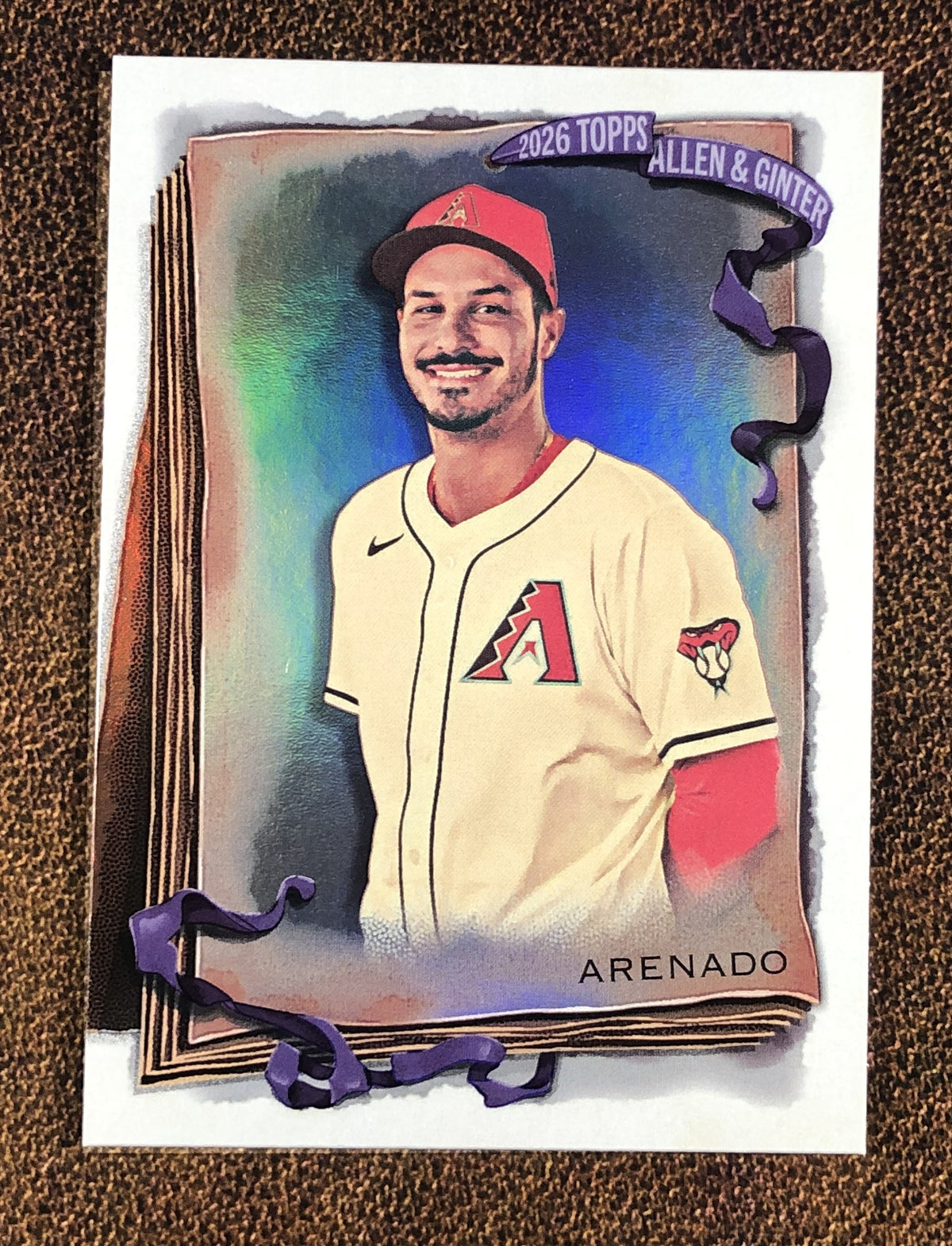 Nolan Arenado - 2026 Topps Allen & Ginter - Silver Portrait Foil - Diamondbacks