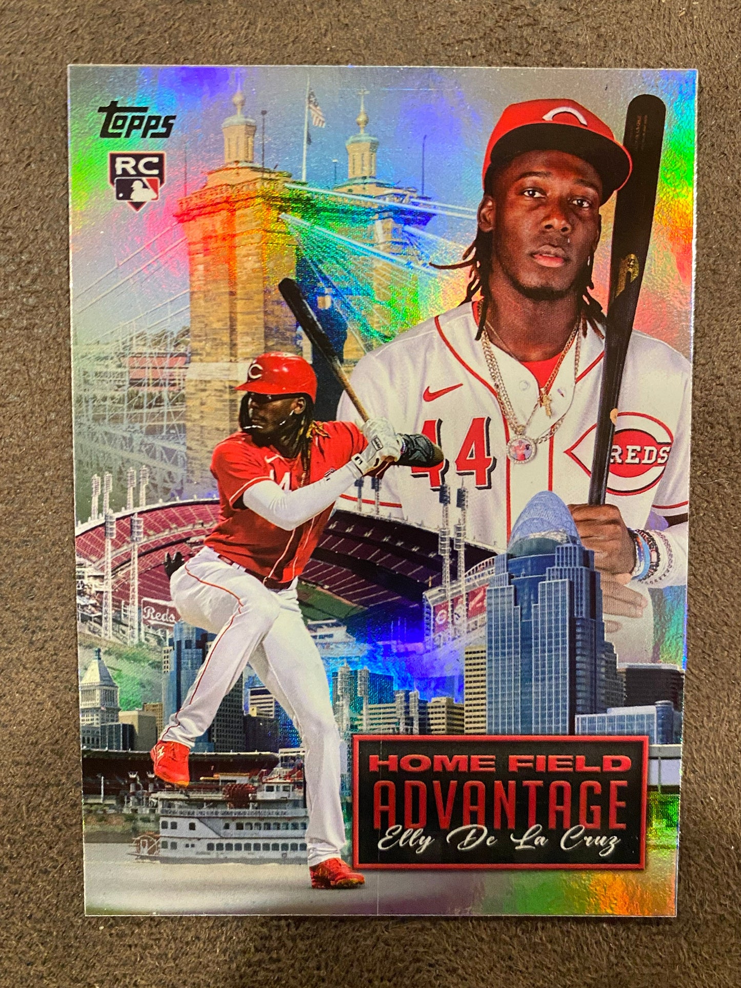 Elly De La Cruz - 2024 Topps Series 1 - Home Field Advantage - Reds