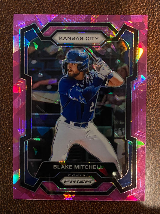 Blake Mitchell - 2024 Panini Prizm - Pink Ice - Royals