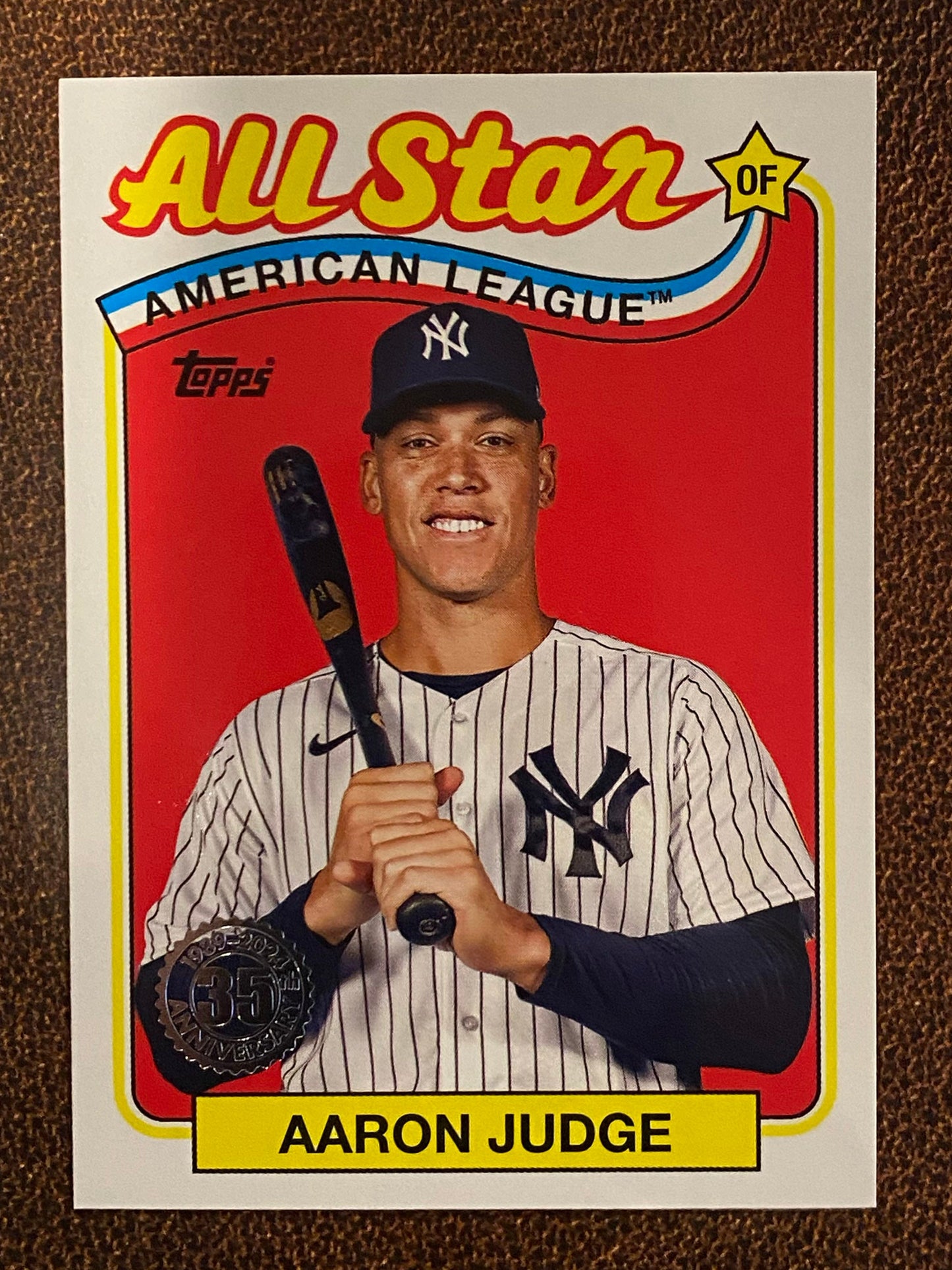 Aaron Judge - 2024 Topps Series 2 - 1989 All-Star Insert - Yankees