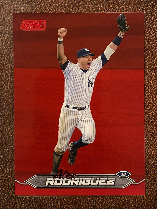 Alex Rodriguez - 2024 Topps Stadium Club - Red Foil - Yankees