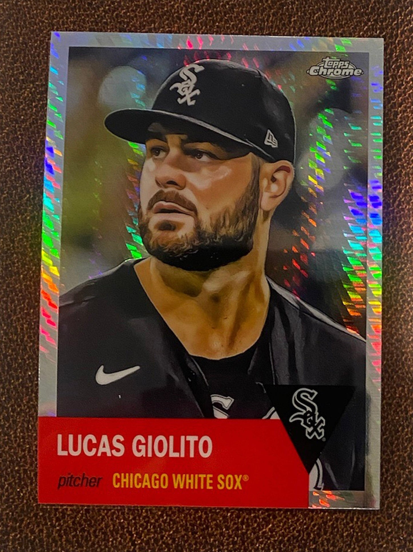 Lucas Giolito - 2022 Topps Chrome Platinum Anniversary - Prism Refractor - White Sox