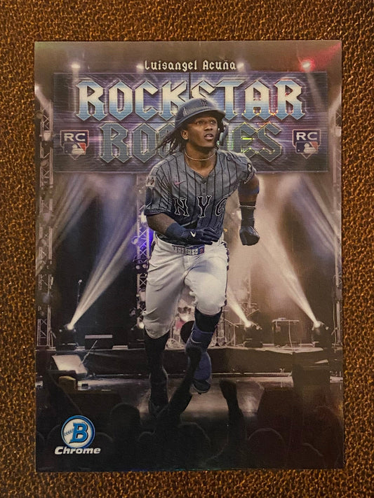 Luisangel Acuna - 2025 Bowman - Rockstar Rookies - Mets