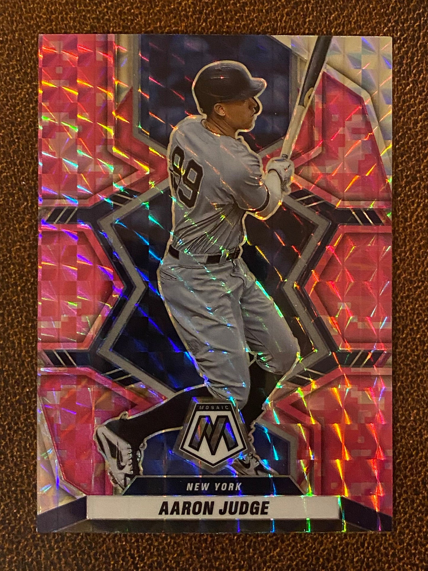 Aaron Judge - 2022 Mosaic - Pink Camo - Yankees