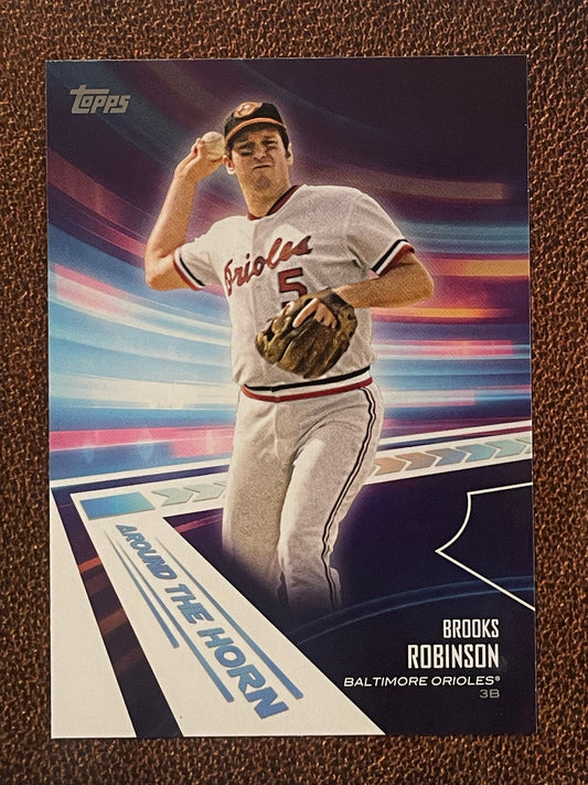 Brooks Robinson - 2024 Topps Series 2 - Around the Horn Insert - Orioles