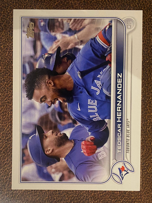 Teoscar Hernandez - 2022 Topps Series 2 - SP Image Variation - Blue Jays