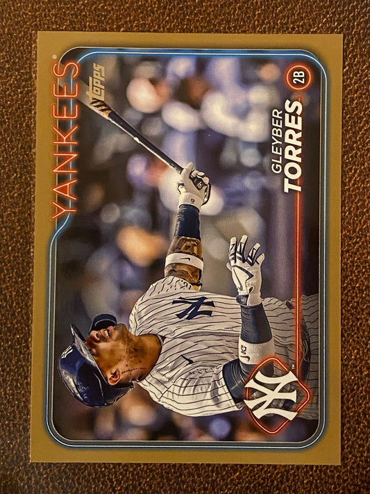 Gleyber Torres - 2024 Topps Series 1 - Gold /2024 - Yankees
