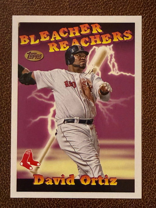 David Ortiz - 2025 Topps Update - Bleacher Reachers Insert - Red Sox
