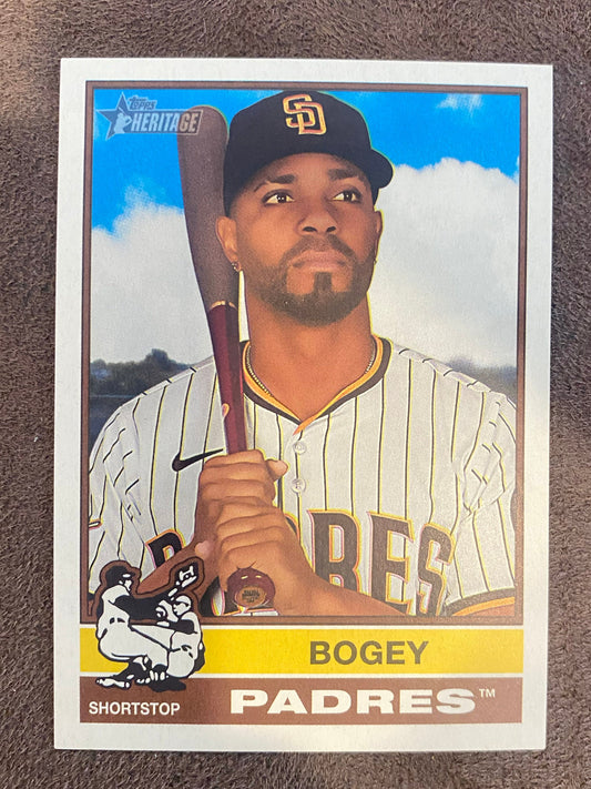 Xander Bogaerts - 2025 Topps Heritage High Number - Nickname Variation - Padres