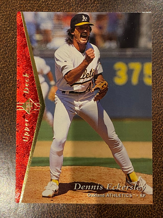 Dennis Eckersley - 1995 Upper Deck SP - Base - Athletics