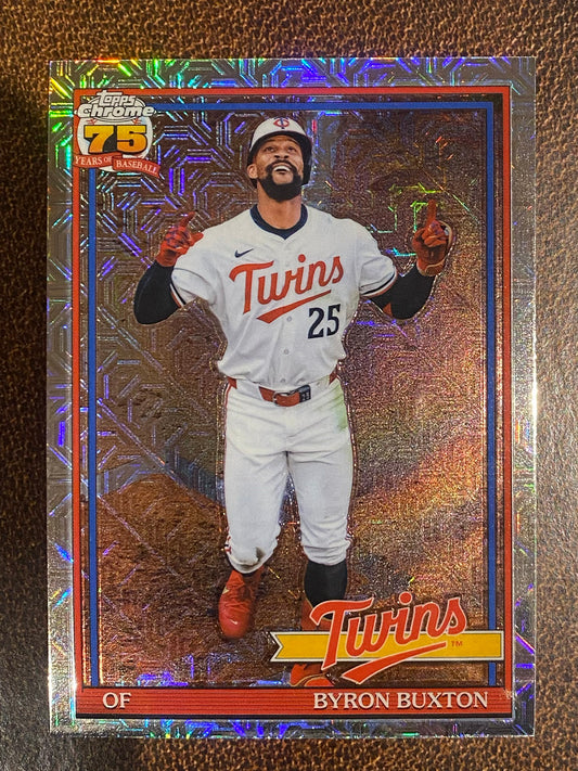 Byron Buxton - 2026 Topps Series 1 - Mojo Refractor - Twins