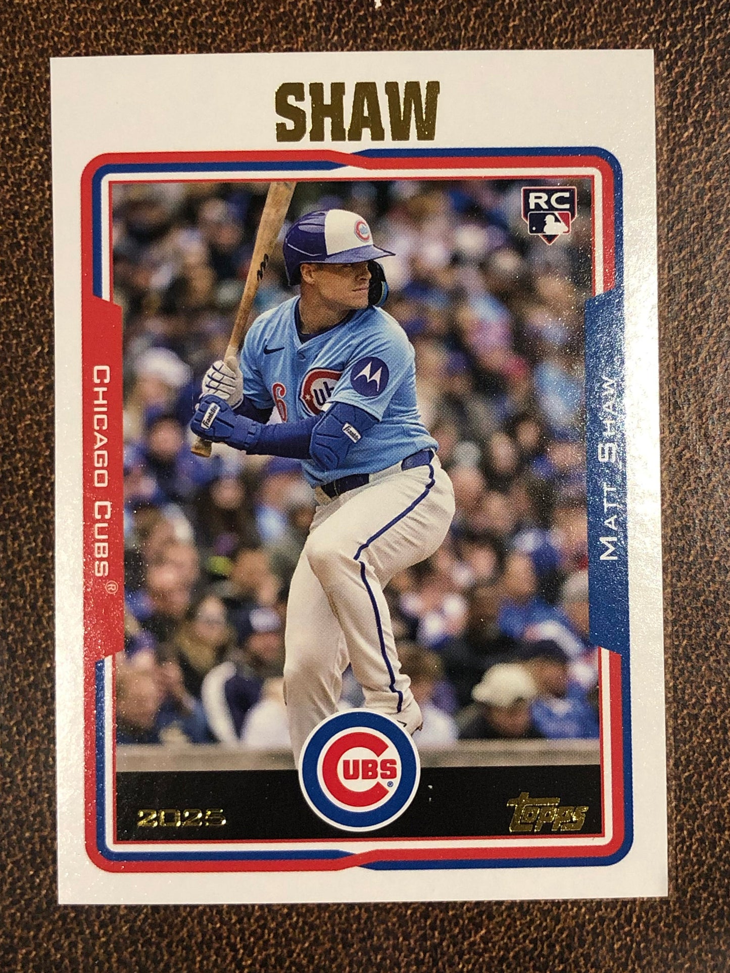 Matt Shaw - 2025 Topps Archives - Base - Cubs