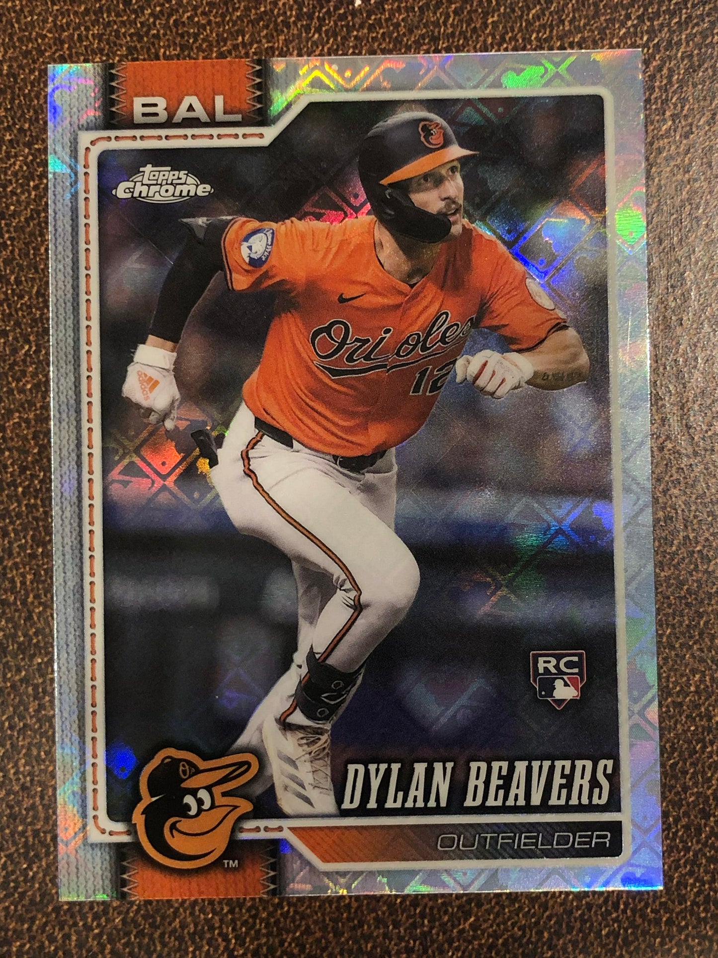 Dylan Beavers - 2026 Topps Chrome Logofractor - Base Logofractor - Orioles