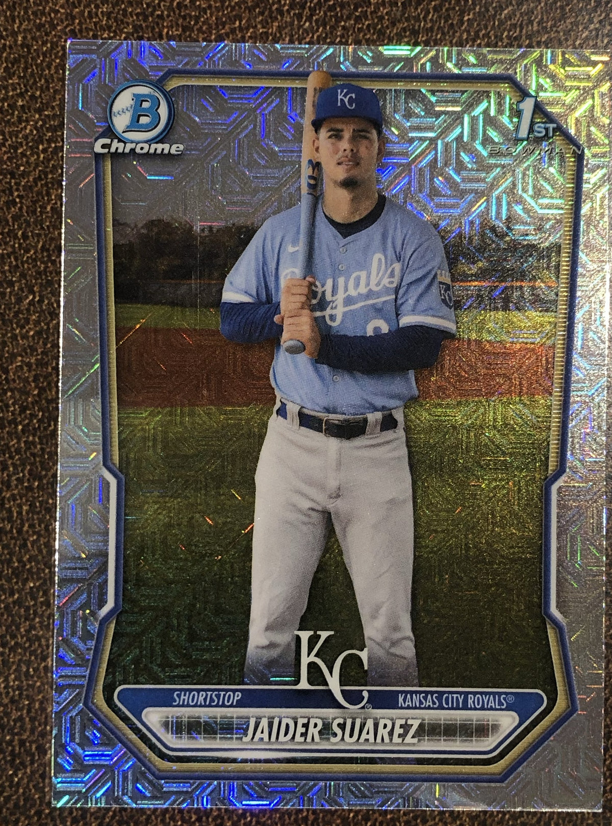 Jaider Suarez - 2026 Bowman Chrome - 1st Bowman MOJO - Royals