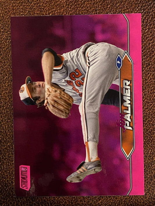 Jim Palmer - 2024 Topps Stadium Club - Pink Foil - Orioles