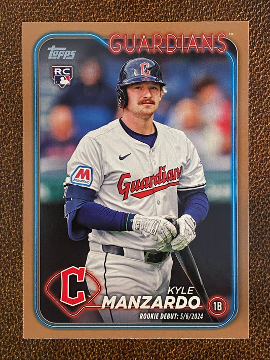 Kyle Manzardo - 2024 Topps Update - Gold /2024 - Guardians