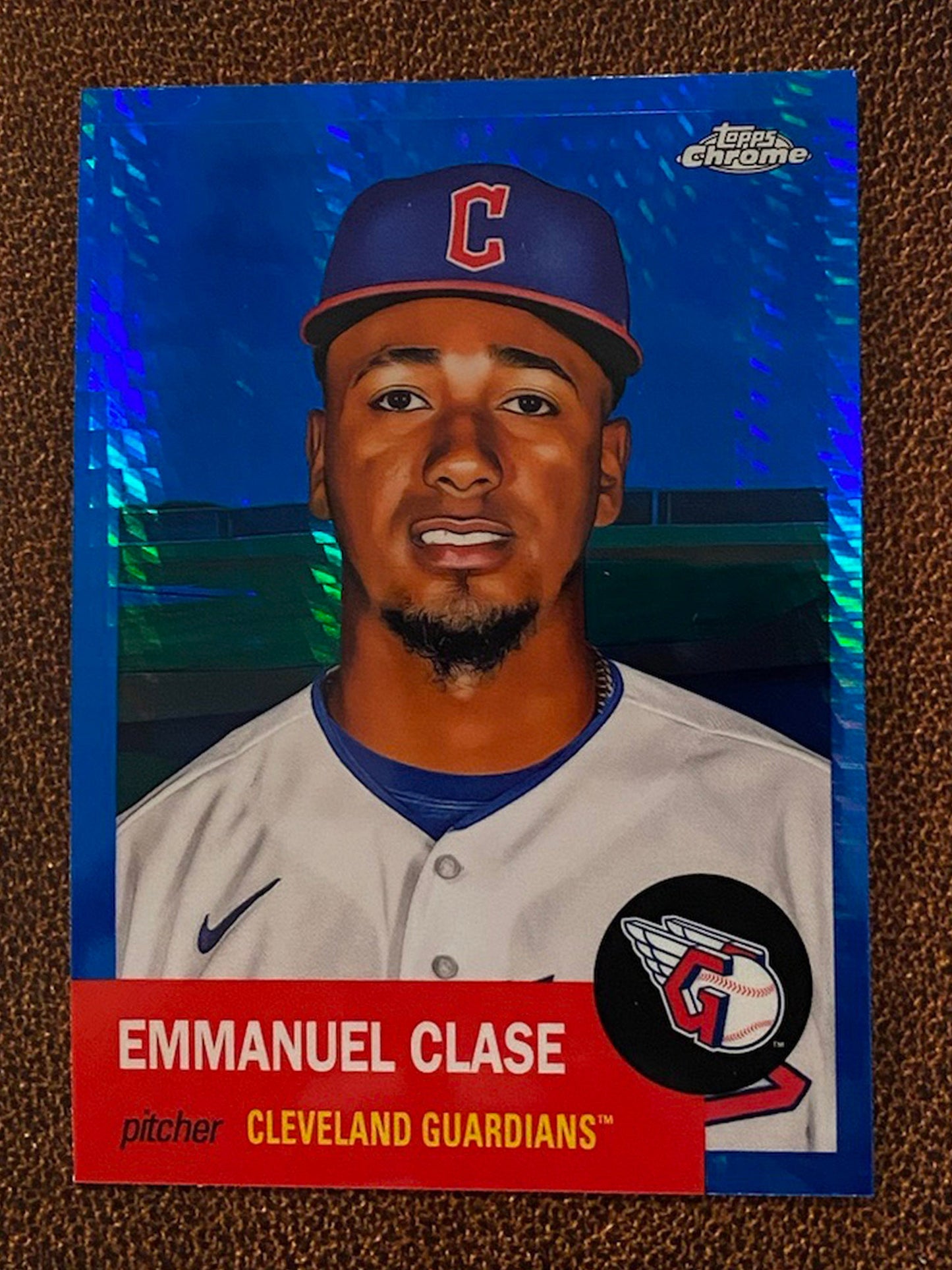 Emmanuel Rivera - 2022 Topps Chrome Platinum Anniversary - Blue Prism - Royals