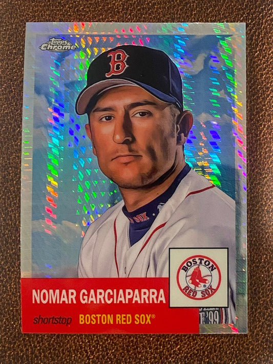 Nomar Garciaparra - 2022 Topps Chrome Platinum Anniversary - Prism Refractor - Red Sox