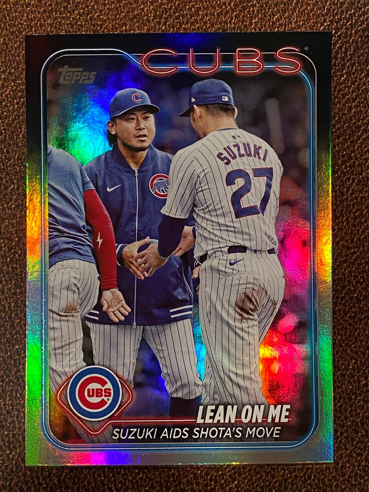 Seiya Suzuki / Shota Imanaga - 2024 Topps Update - Rainbow Foil - Cubs