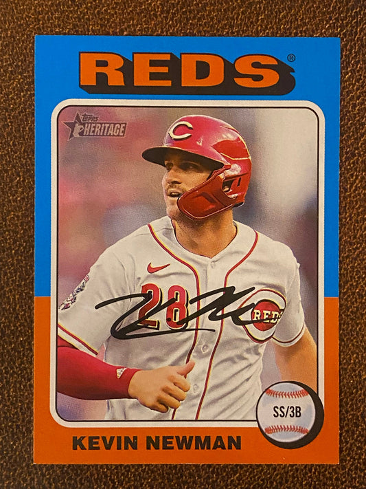 Kevin Newman - 2024 Topps Heritage - Low Number Short Prints - Reds