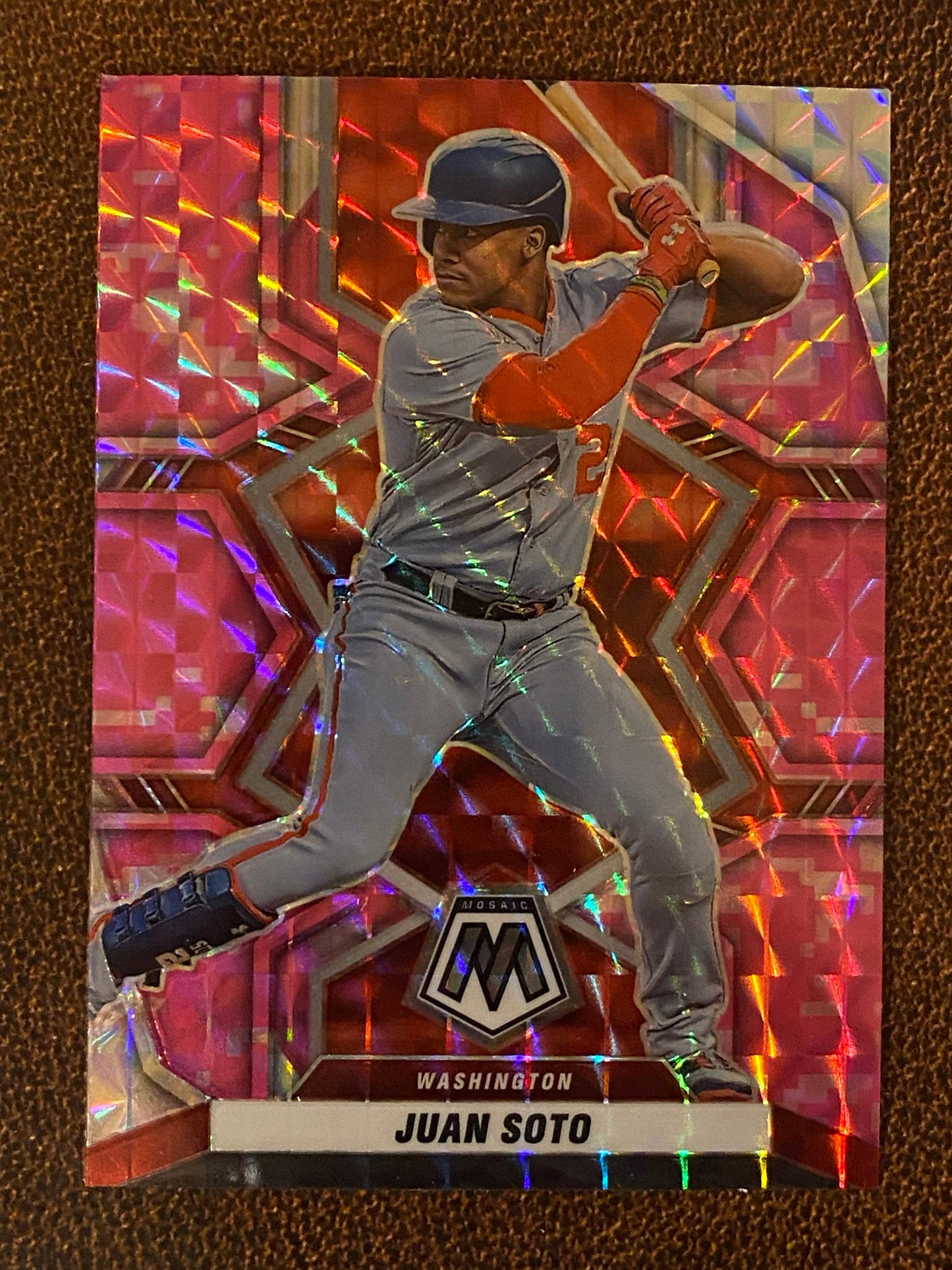 Juan Soto - 2022 Mosaic - Pink Camo - Nationals