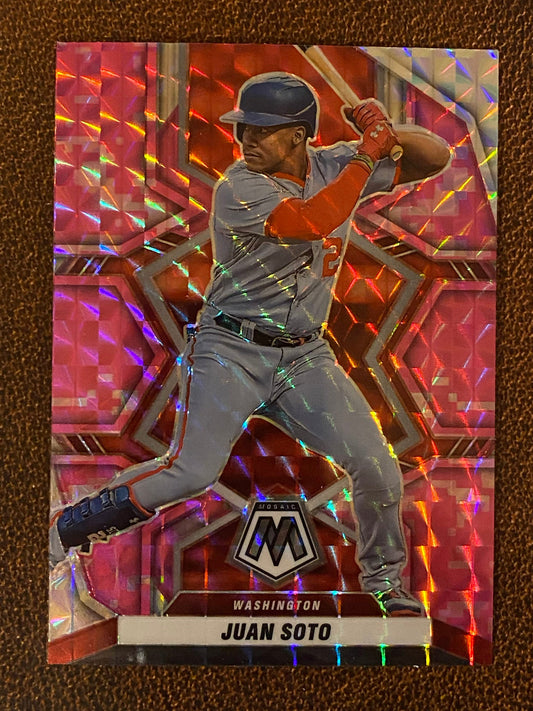 Juan Soto - 2022 Mosaic - Pink Camo - Nationals
