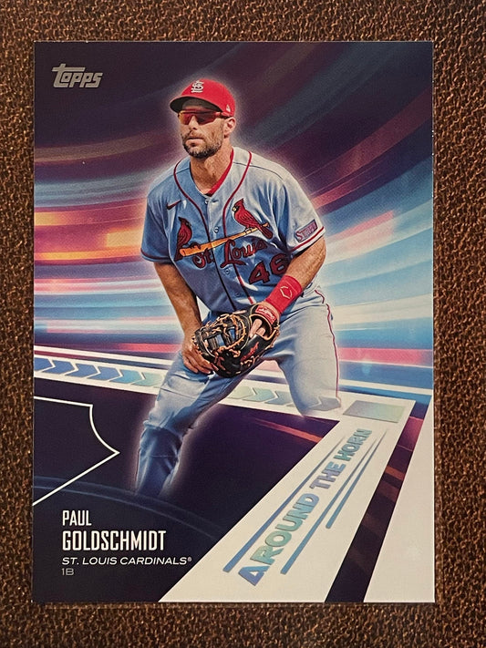 Paul Goldschmidt - 2024 Topps Series 2 - Around the Horn Insert - Cardinals