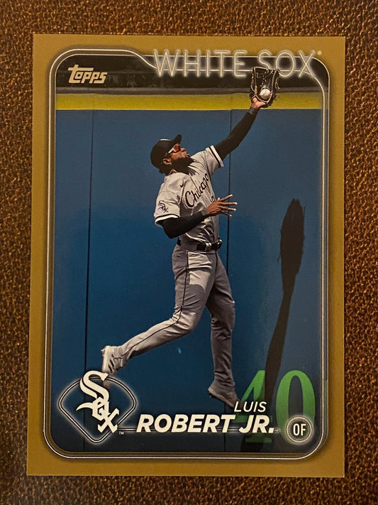 Luis Robert Jr. - 2024 Topps Series 1 - Gold /2024 - White Sox