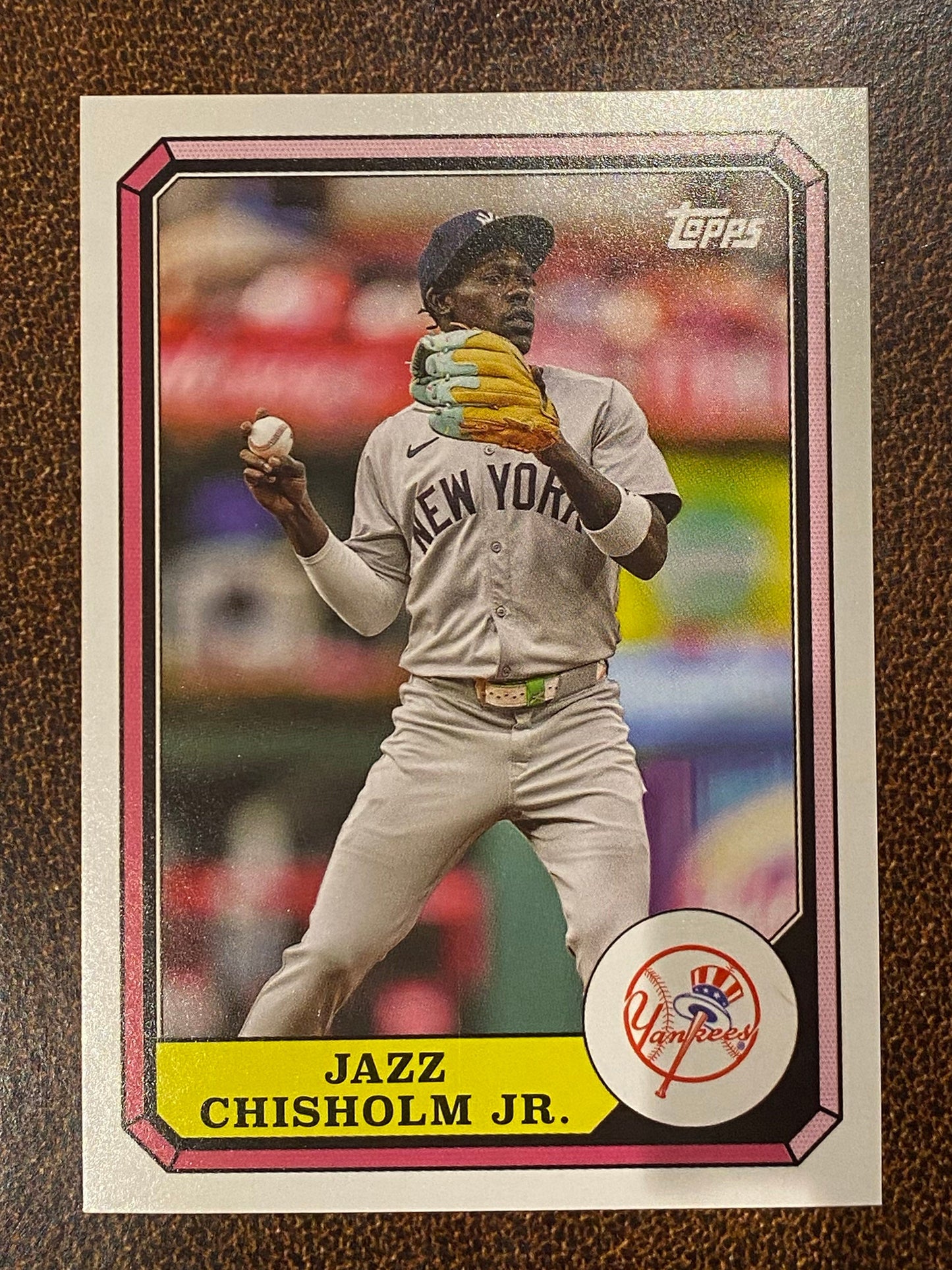 Jazz Chisholm Jr. - 2025 Topps Archives - Boardwalk Insert - Yankees