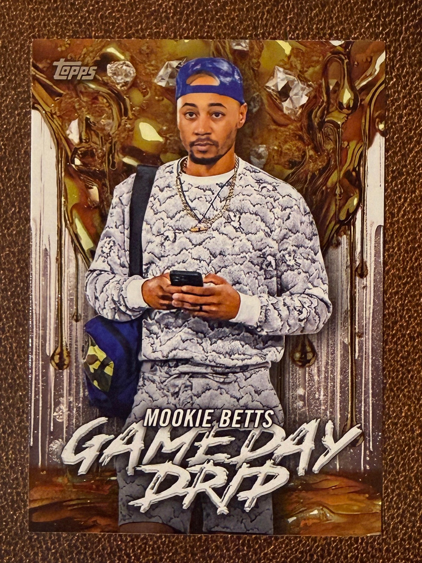 Mookie Betts - 2026 Topps Series 1 - Gameday Drip Insert - Dodgers