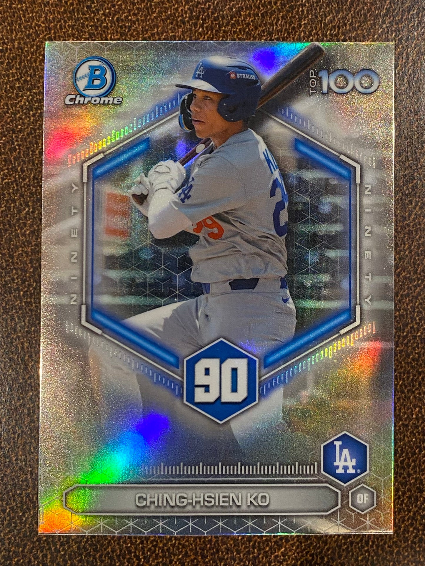 Ching Hsien Ko - 2026 Bowman - Scouts Top 100 Insert - Dodgers