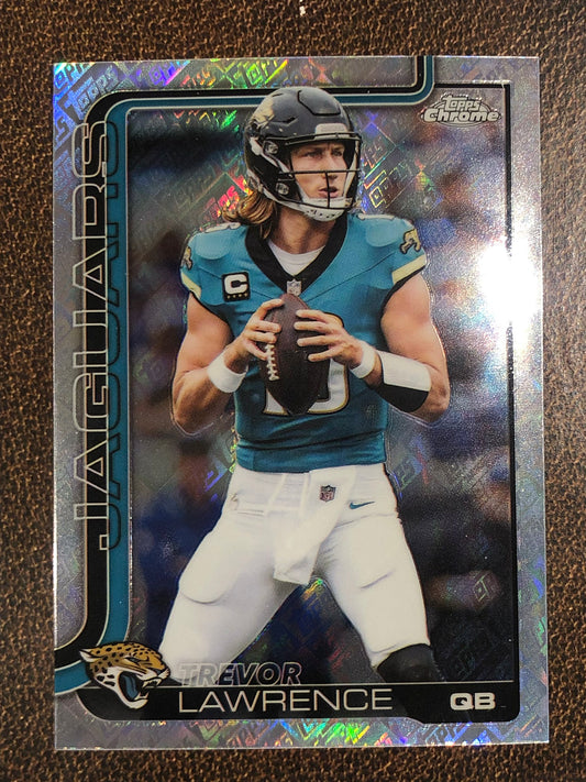 Trevor Lawrence - 2025 Topps Chrome - Topps Foil - Jaguars