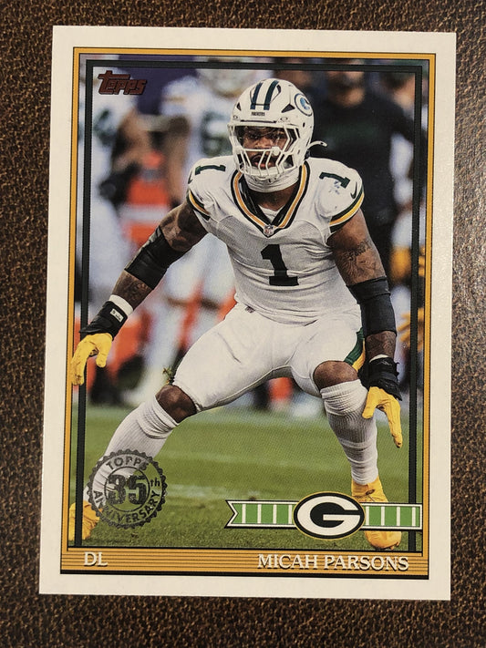 Micah Parsons - 2026 Topps Flagship - 1991 Insert - Packers