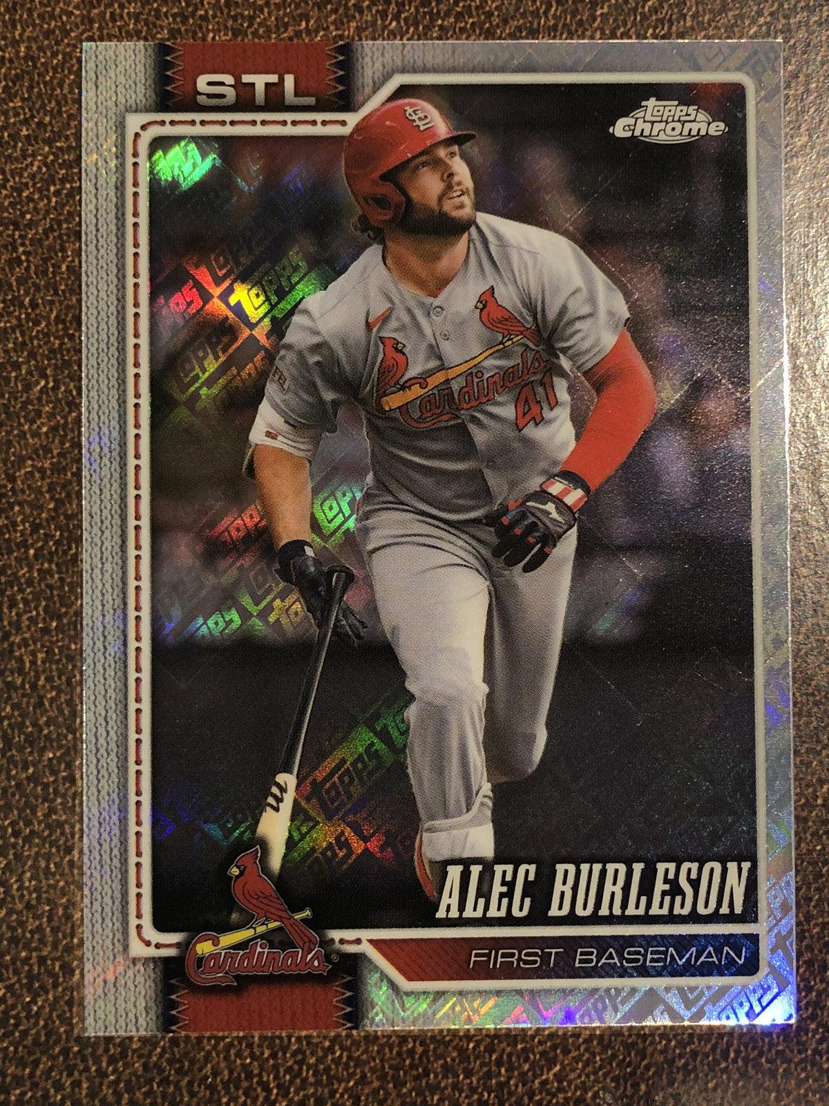 Alec Burleson - 2026 Topps Chrome - Fanatics Topps Foil - Cardinals