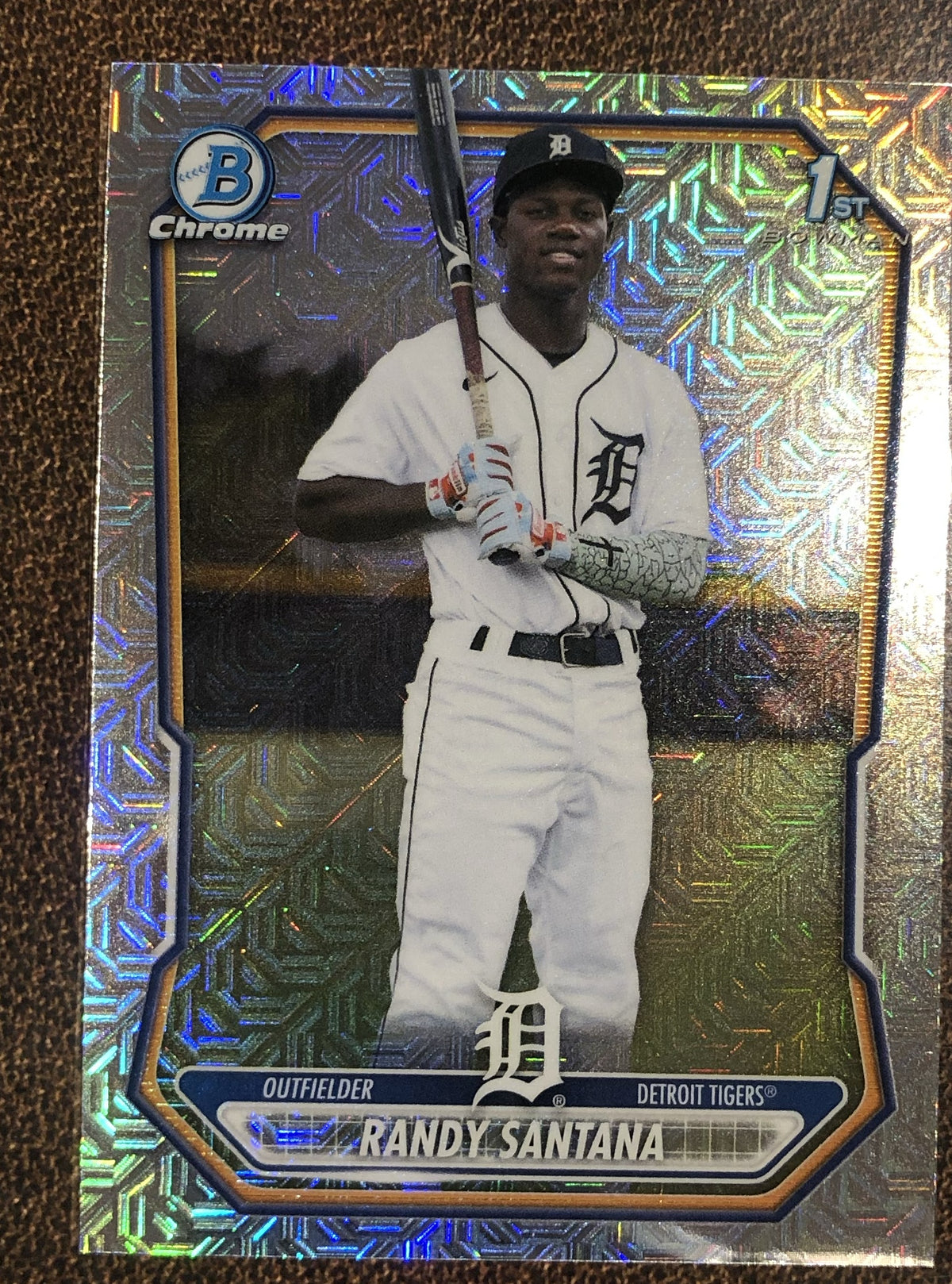 Randy Santana - 2026 Bowman Chrome - 1st Bowman MOJO - Tigers