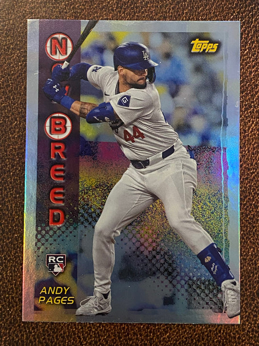 Andy Pages - 2024 Topps Archives - 1999 New Breed - Dodgers