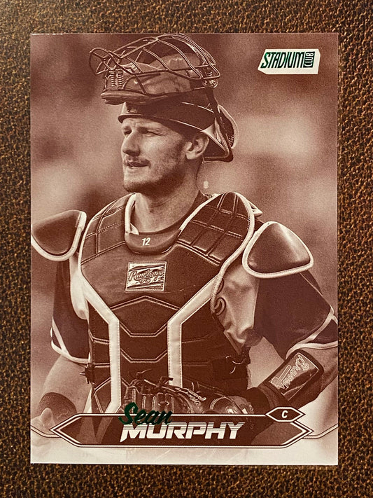 Sean Murphy - 2024 Topps Stadium Club - Sepia - Braves