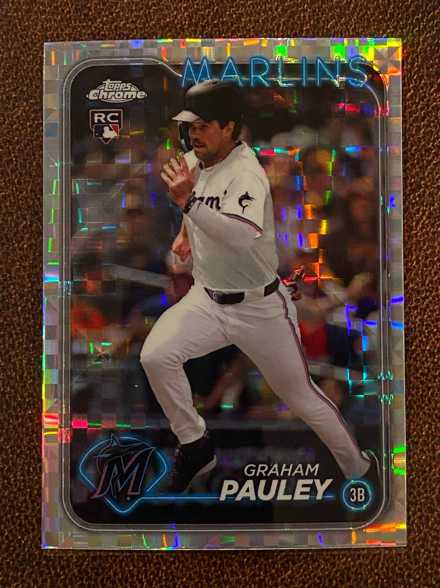 Graham Pauley - 2024 Topps Chrome Update - XFractor - Marlins