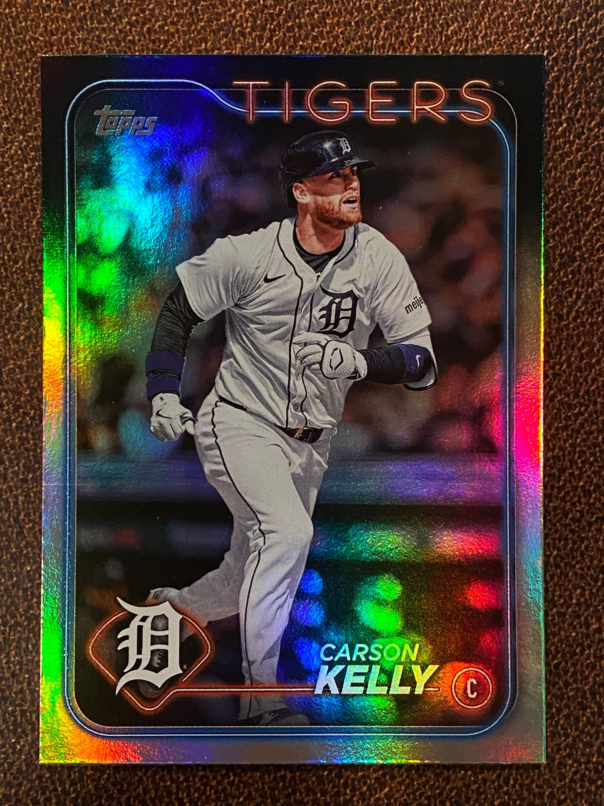 Carson Kelly - 2024 Topps Update - Rainbow Foil - Tigers – Western NY ...