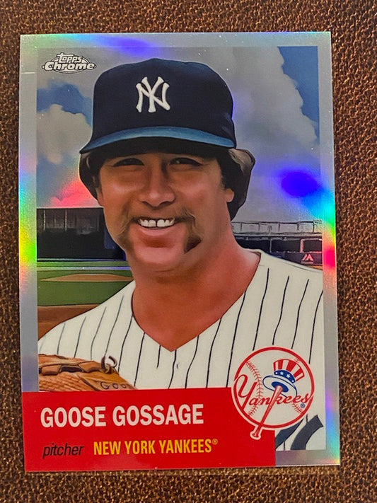 Goose Gossage - 2022 Topps Chrome Platinum Anniversary - Refractor - Yankees