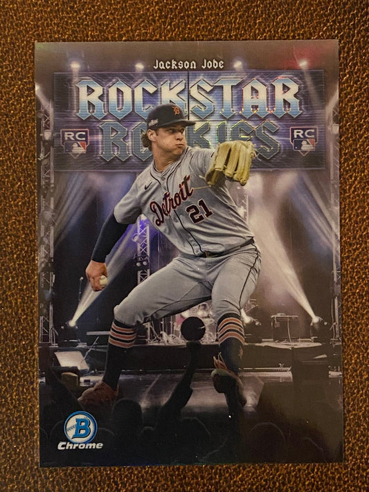 Jackson Jobe - 2025 Bowman - Rockstar Rookies - Tigers