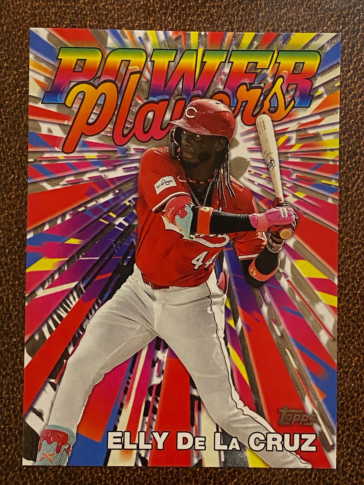 Elly De La Cruz - 2025 Topps Series 1 - Power Players - Reds