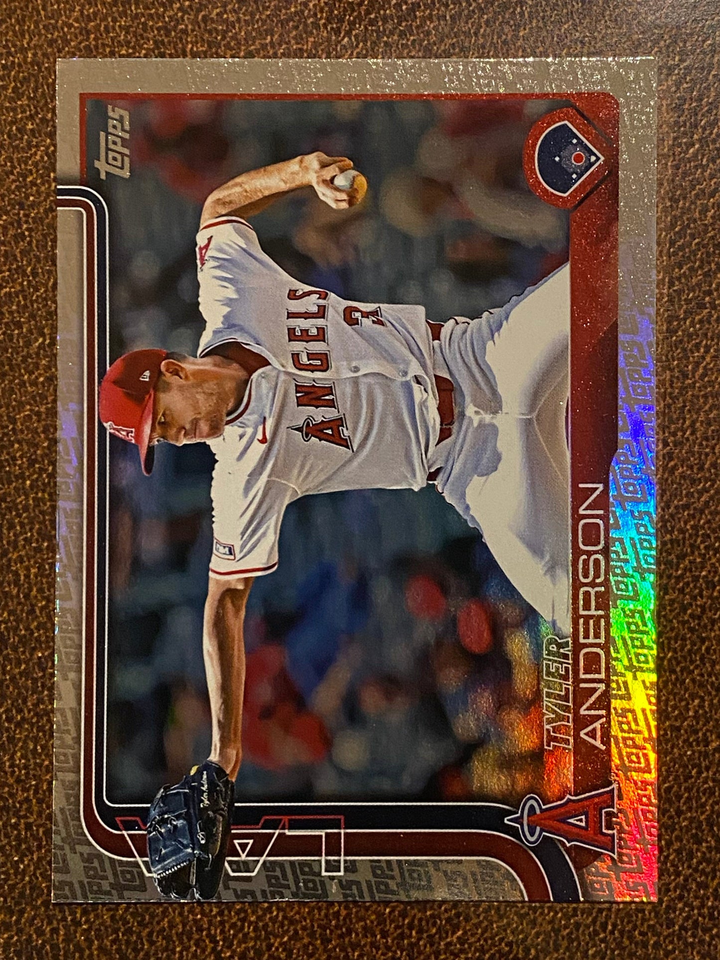 Tyler Anderson - 2025 Topps Series 2 - Fanatics Exclusive Topps Foil Border - Angels