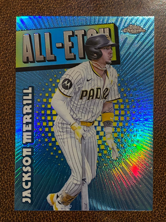 Jackson Merrill - 2025 Topps Chrome - All Etch - Padres