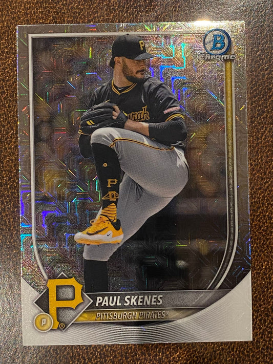 Paul Skenes - 2025 Bowman Chrome - Mojo - Pirates