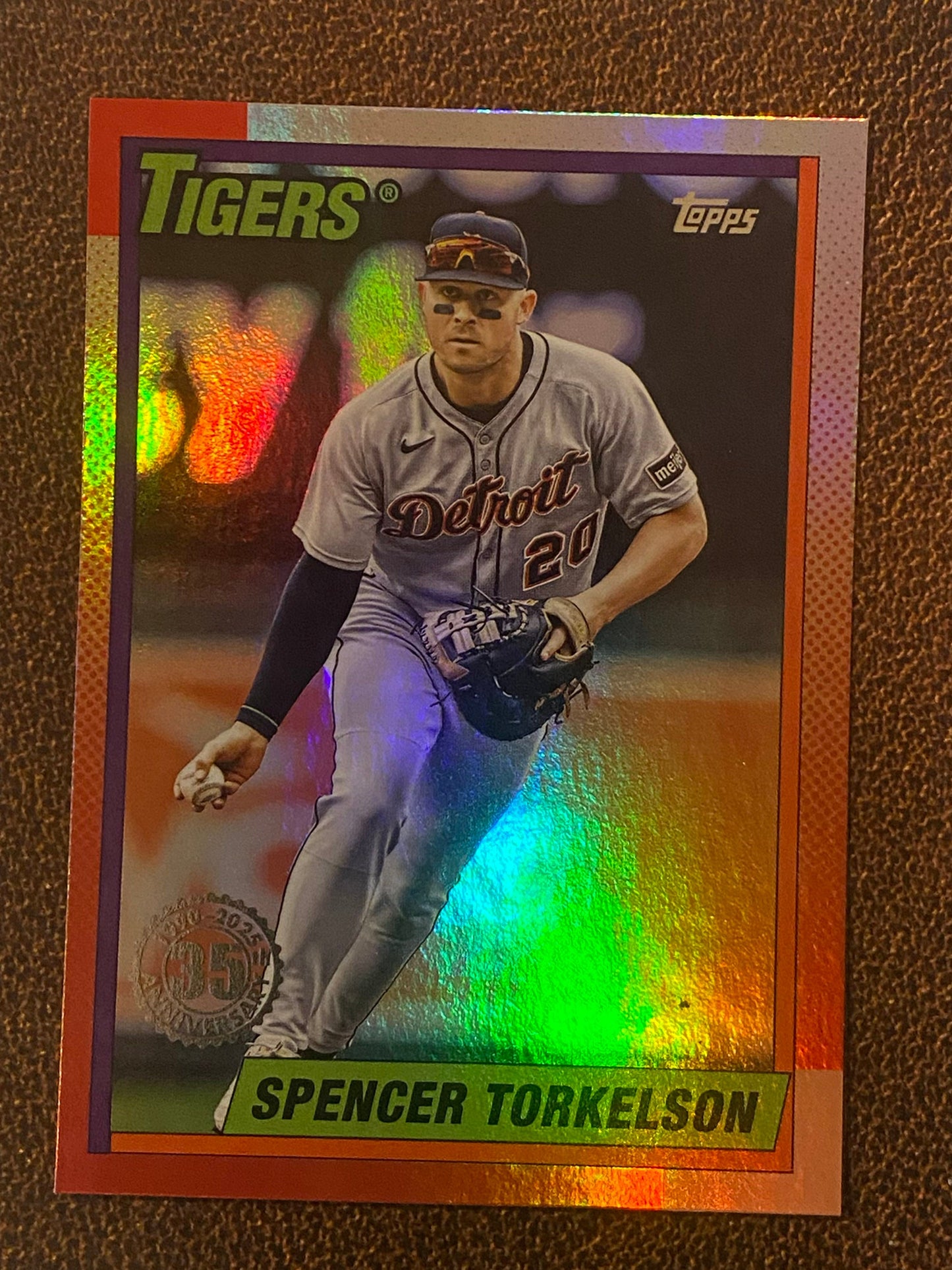 Spencer Torkelson - 2025 Topps Update - 1990 Foil Insert - Tigers